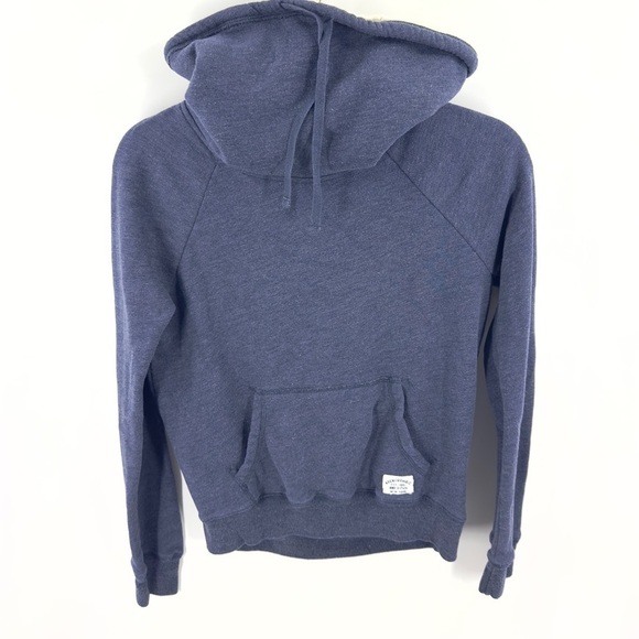 Abercrombie Fitch Sweatshirt Womens XS Sherpa Funnel Neck Y2K Soft Lounge Comfy - Picture 2 of 10